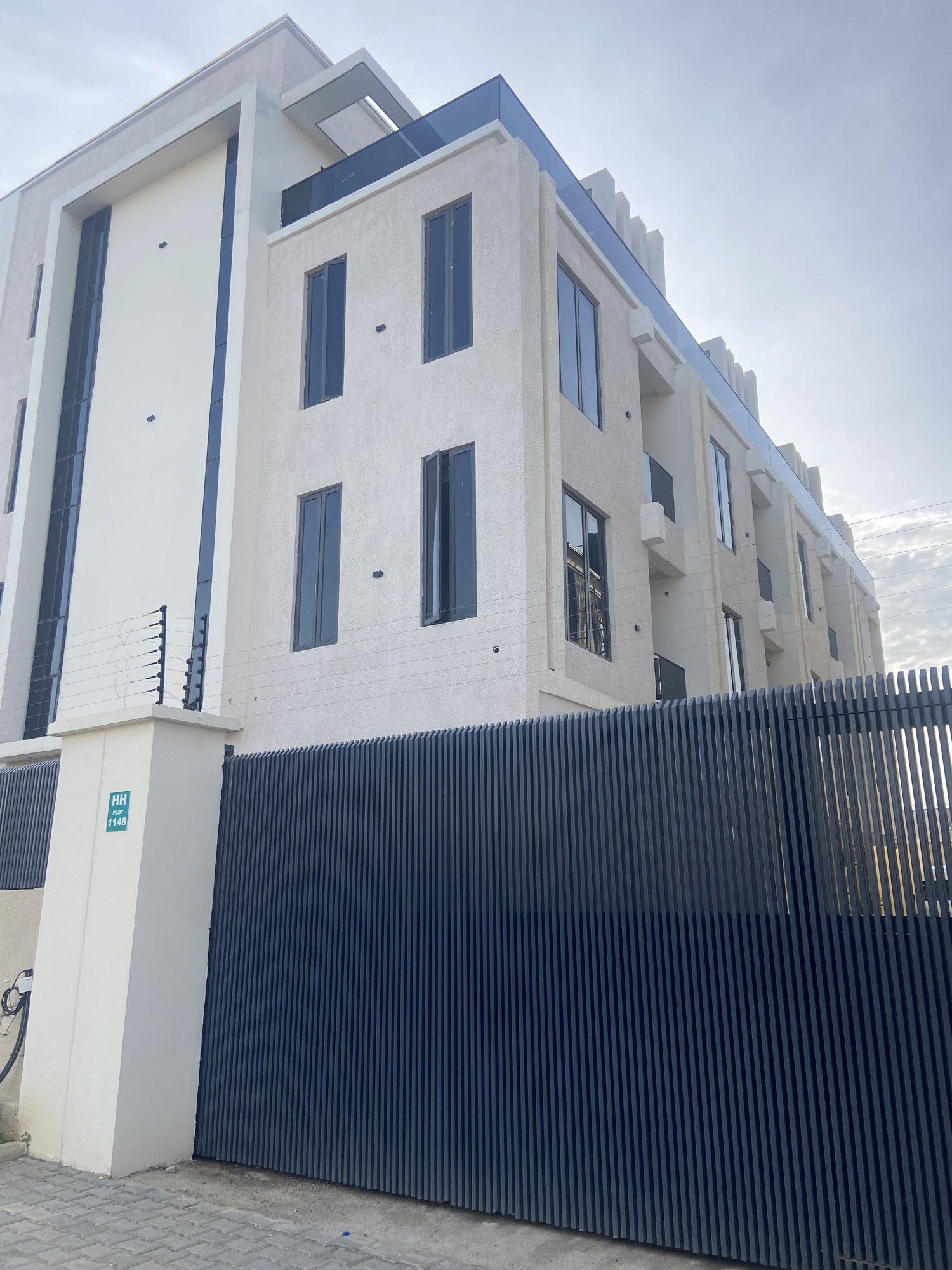 Residential buildings under construction at Jahi, Abuja