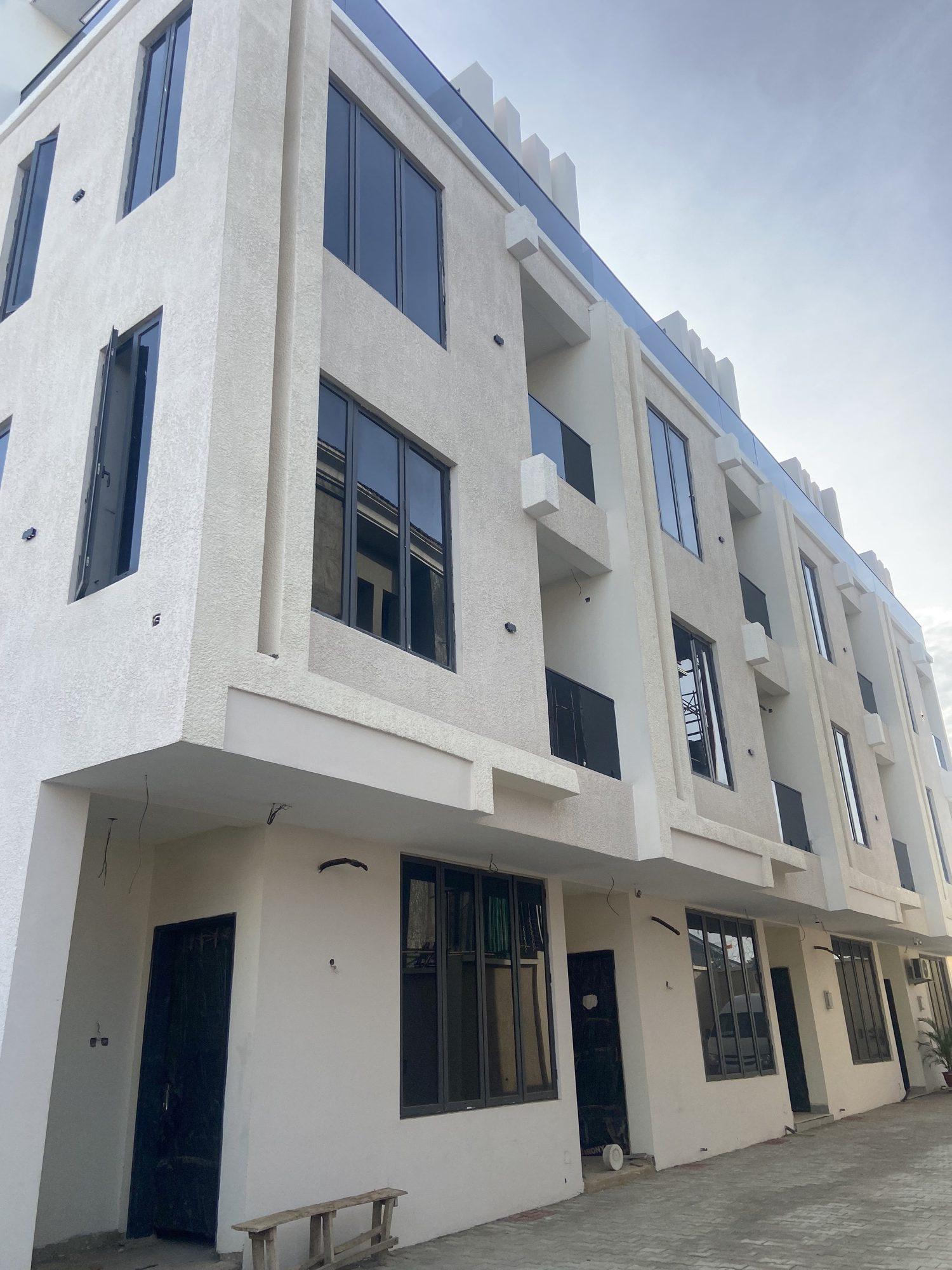Construction progress at Jahi, Abuja