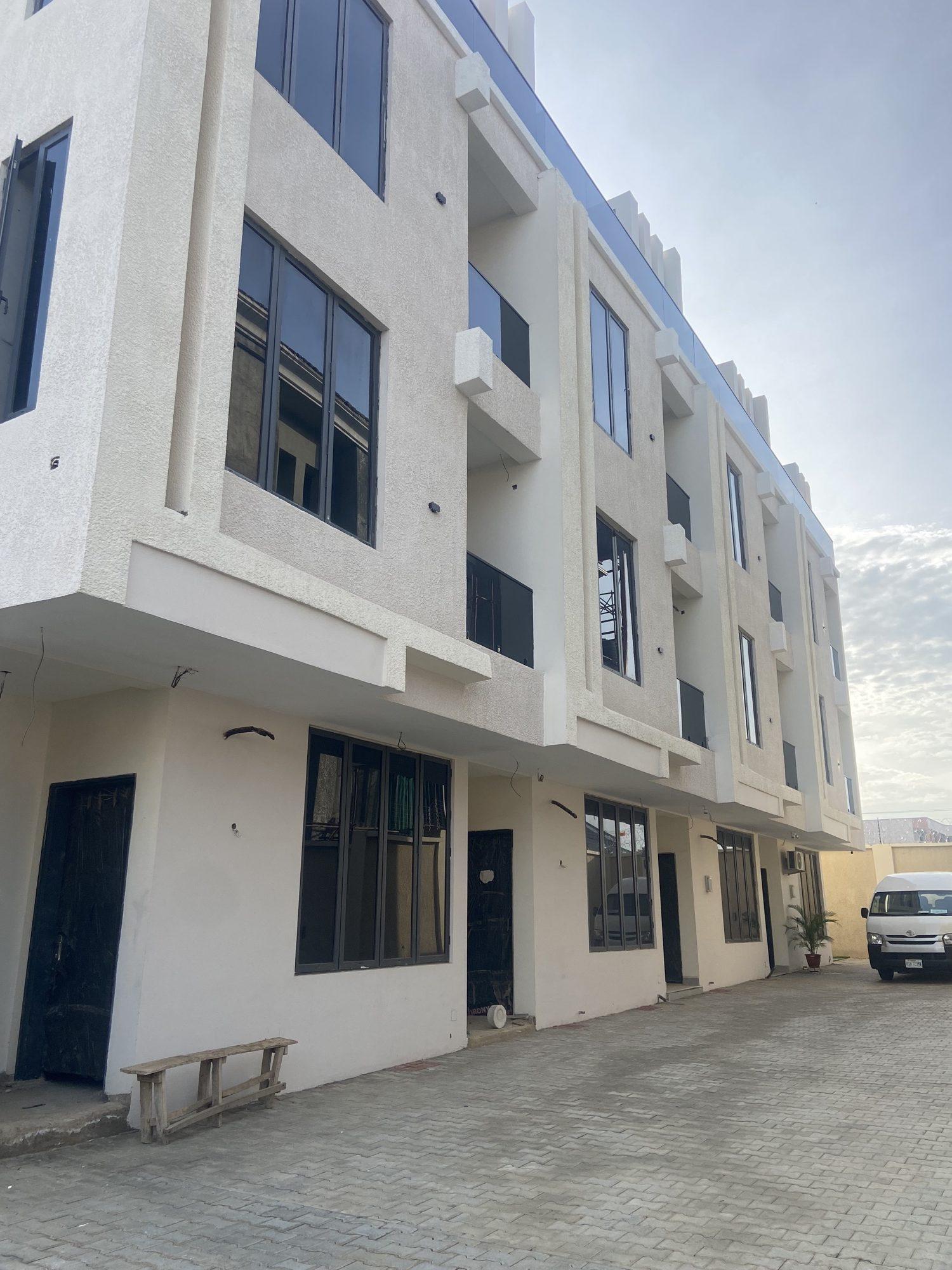 Construction progress at Jahi, Abuja