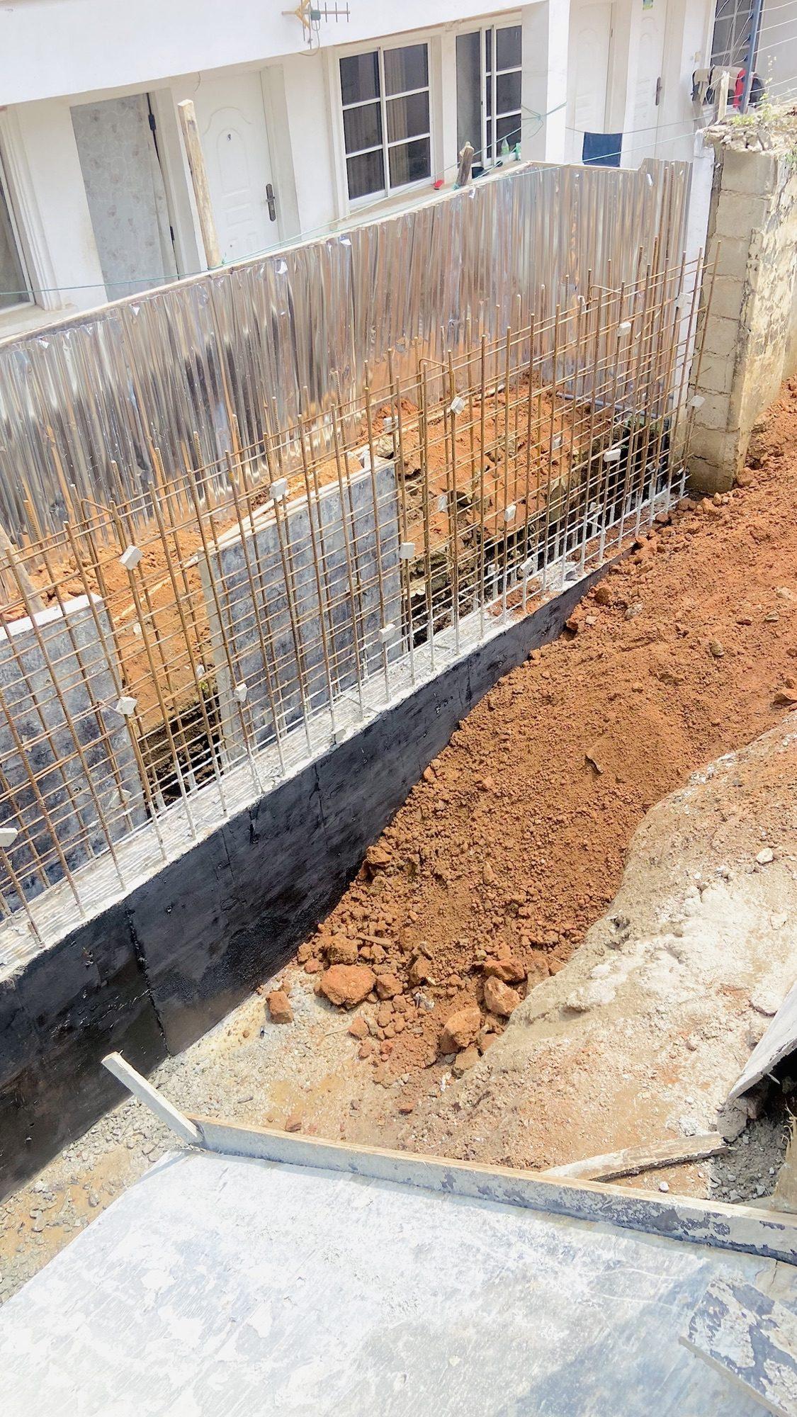 Waterproofing and reinforcement works at The Marq site